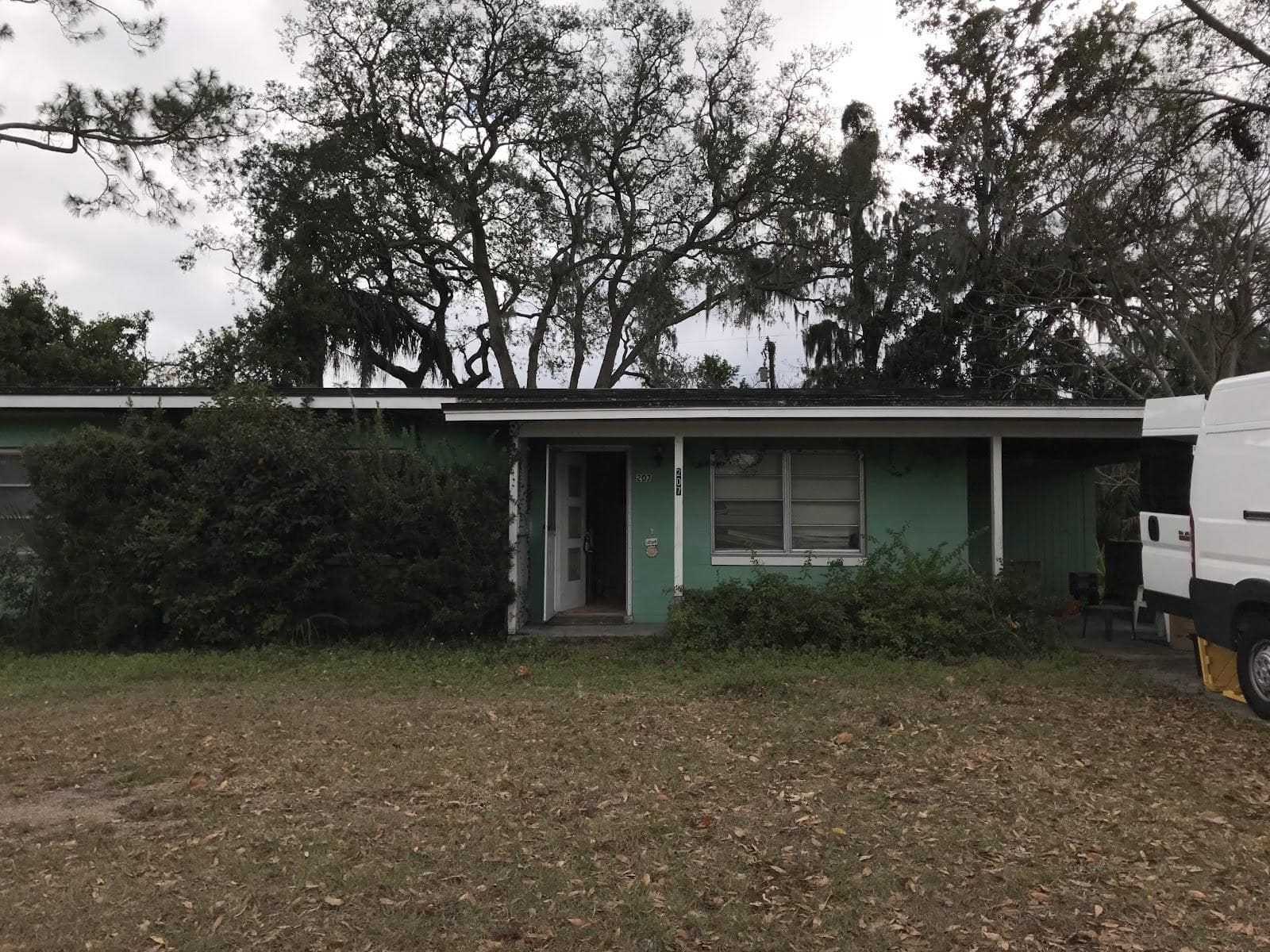 Tangerine Renovation Outside